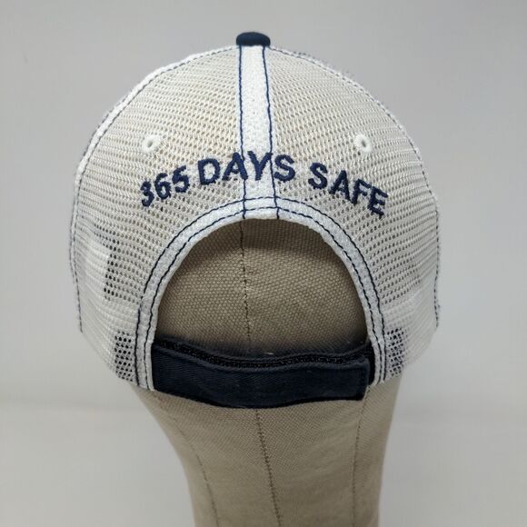 District Men's Zero Zone Gold Club Strapback Mesh Back Hat Blue White Gatorade - Picture 8 of 13